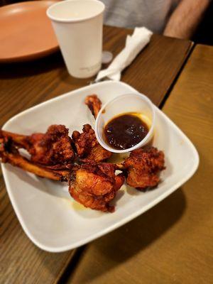 Chicken lollipops. Very tasty