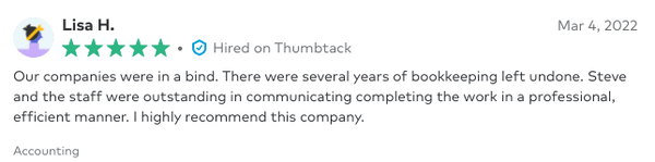 Our Clients love us! Call today so we can help your business!