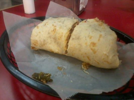 Humongous Chicken Burrito