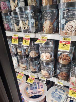 Signature select ice cream on sale 2/$8