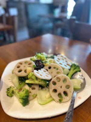 Lotus Root In West Lake