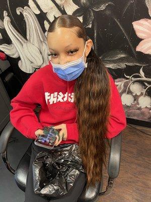 Weave Ponytail by Tanisha