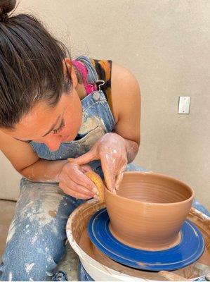 Welcome! Learn Ceramics & more at San Diego Craft Collective. We offer a wide array of hands-on craft classes for all ages. #wheelthrowing