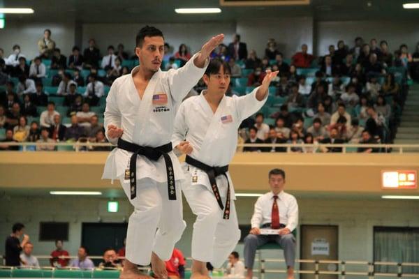 Sensei Tony Nakamura at 2014 World Cup in Tokyo, Japan.  Placed top 6.