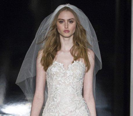 Nela Hair at Bridal Fashion Week in NYC For Reem Acra