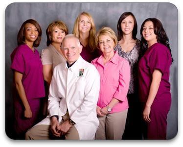 Dr. Richard Davis DDS and staff