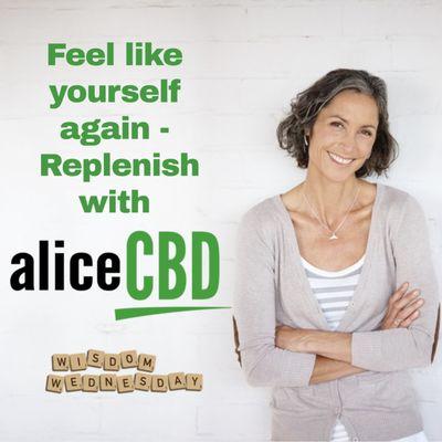 aliceCBD is a CBD boutique that is owned by RN/veteran Alice Mangan, and family run. We educate on the endogenous cannabinoid system.