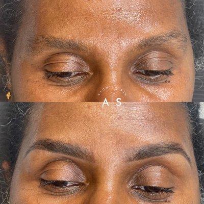 Brow mapping and tint