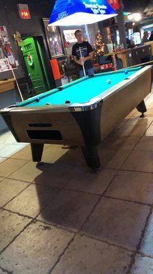 Free pool next Thursday night. All you have to pay for is your beer!