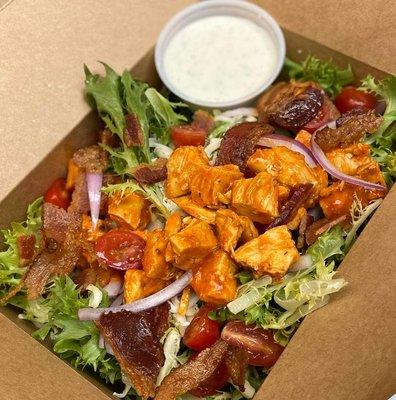 Buffalo chicken salad