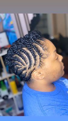 Protective Style Natural Hair Updo