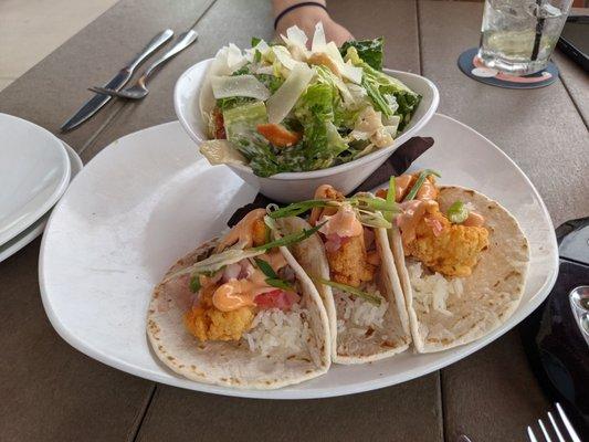 Fish tacos ... big thumbs up!