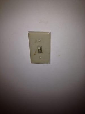 Dirty filthy light switch