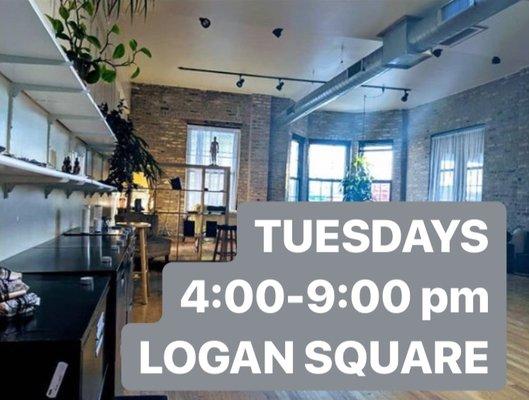 Logan Square Tuesday evenings