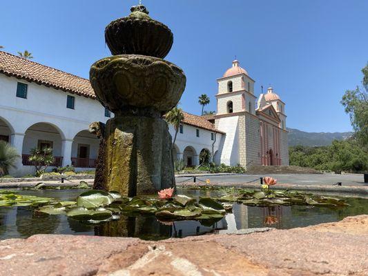 Front fountain