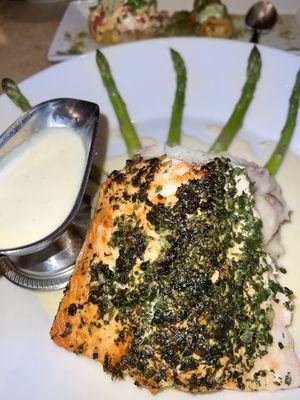 Herb Crusted Filet of Salmon*