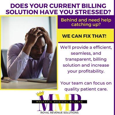 If your current billing solution has you and your team stressed, we are here right when you need us. Contact us to learn more.