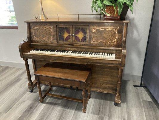 Piano in Clubhouse