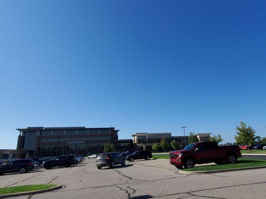 View Of Macomb Medical Campus Building where I was for LENT on 2nd floor. Total of 4 floors plus Radiology & Emergency.  8/28/2023