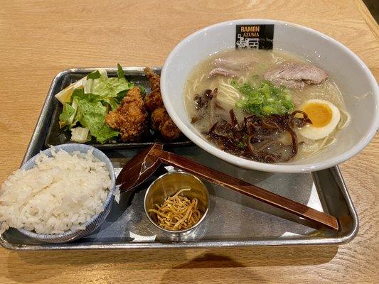 Ramen Combo (Tonkatsu Ramen and 3 pcs Fried Chicken