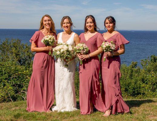 Bridal party hair