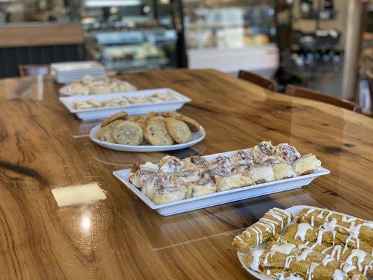 Homemade pastries