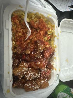 34. Shrimp Fried Rice 126. Sesame Chicken