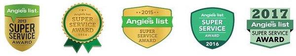 Omega Animal Removal has been awarded with the Angie's List Super Service Award every year that we've been in business!