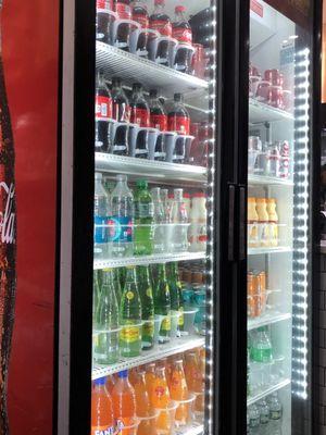 Giant Fridge of Cold Drinks