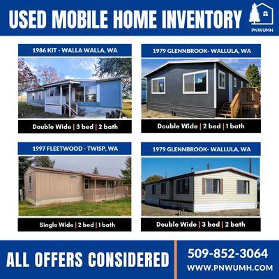 Unlock Your Homeownership Journey: Discover Our Used Manufactured Homes || All Offers Considered 

Call: 509-852-3064