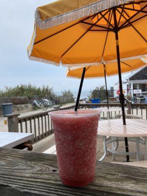 Frozen strawberry daiquiri