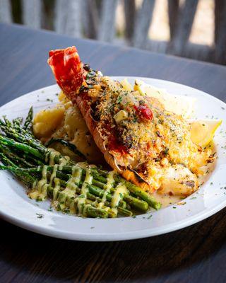 Smothered Lobster Tail