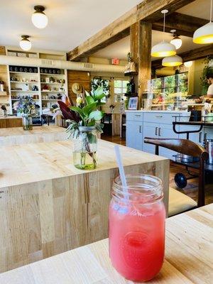 Watermelon Basil Juice