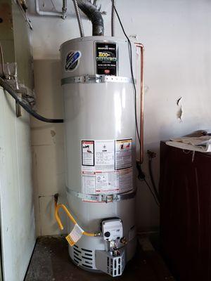 My brand new water heater. Works like a charm.