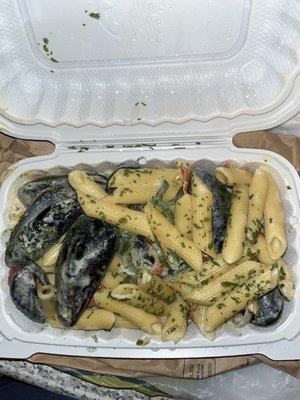 Mo'Bay Mussels with Penne