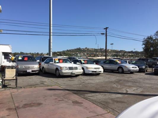 Additional cars on the lot for sale.