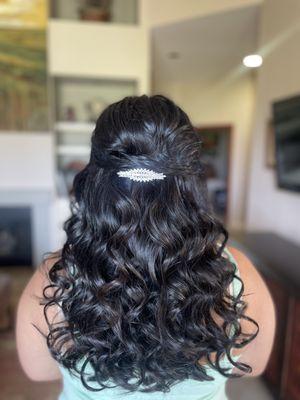 Bridal Hairstyling at PGA West