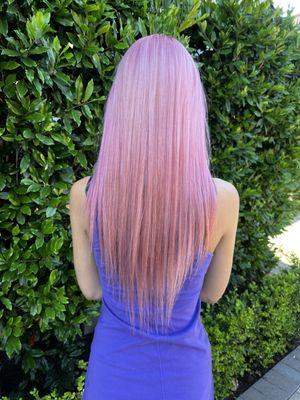 Pink whole bleach by Sunnie