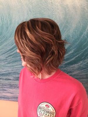 Beautiful cut and highlights!