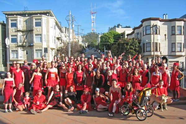 Red Dress Run.