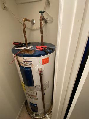 Old water heater