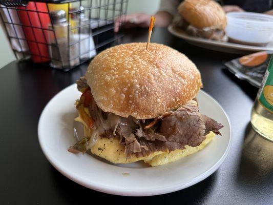 Steak & Eggs Breakfast Sandwich