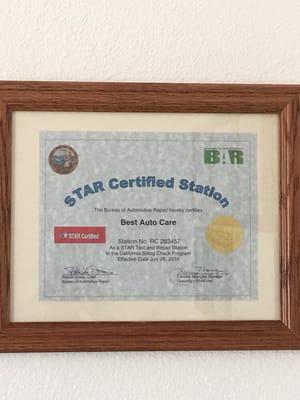 STAR Certified Station