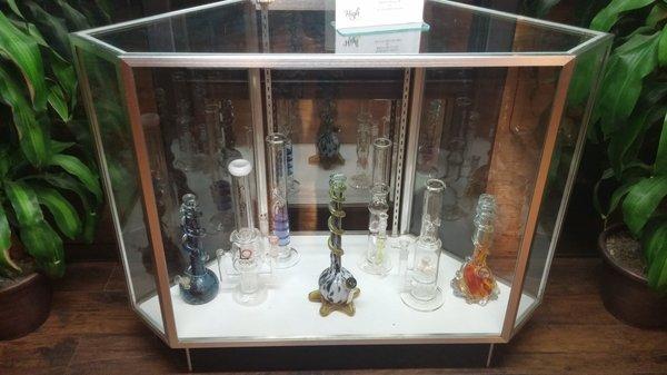 glass display