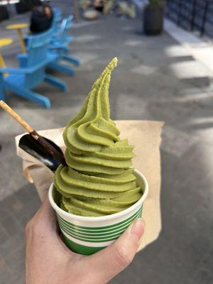 Matcha Soft serve