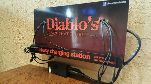 Courtesy Charging station, awesome