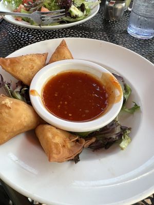 Lobster Rangoon, very good...