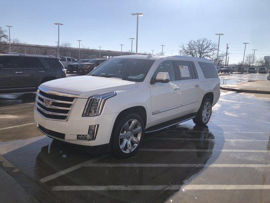 2020 Cadillac Escalade what a beautiful vehicle