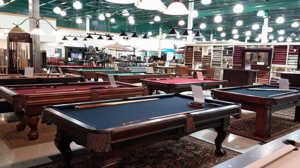 Billiard Table Selection