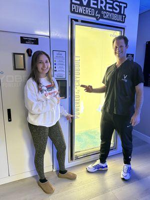 Cryotherapy for athletes